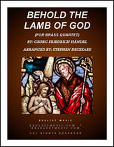 Behold The Lamb Of God (for Brass Quartet) P.O.D. cover